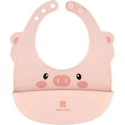 Kikkaboo Силиконов лигавник KikkaBoo - Pink (31303030009)