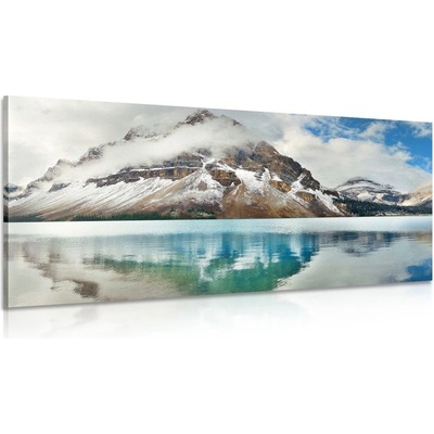 Obraz jezero poblíž nádherné hory - 120x60