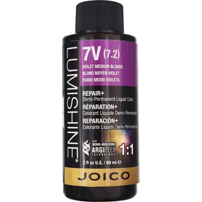 Joico Lumishine Liquid Color 7V Violet Medium Blonde 60 ml