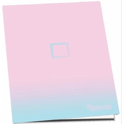 PULSE Zošit A4 štvorčekový Pastel Colours