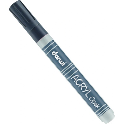 Darwi Acryl Opak Fixy hrubé na textil tmavošedá 220013151 0,006 L