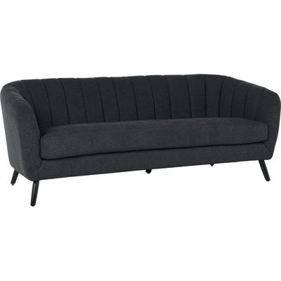 Триместно канапе greta - черен po