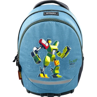 Eurocom Ергономична раница Street Robots, 31x15, 5x43cm (25503-А-ROBOTS)