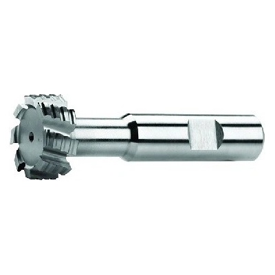 ZPS-FN Fréza pro drážky "T" 12,ZPS, Z6, DIN 851, HSSCo5, NR-F Rozměr: 12,5x6x57 mm