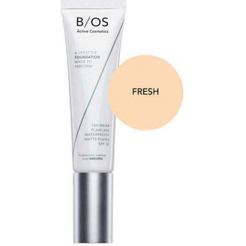 Base of Sweden Waterproof Full Coverage Foundation SPF30 Energetic Fresh 30 ml