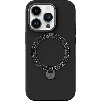 JOYROOM Кейс Joyroom Dancing Circle PN-15L2 за iPhone 15 Pro, без опаковка, черен (PN-15L2 black no box)