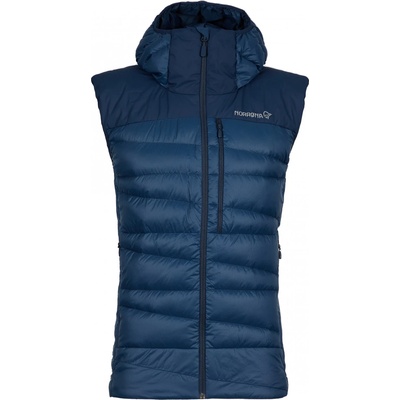 Norrøna Мъжки пухен елек Norrøna Falketind Down750 Vest Down vest - Indigo Night (032-0742-0211)