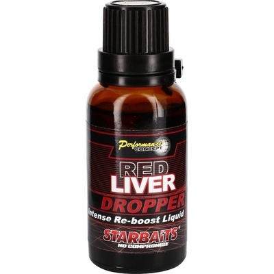 Starbaits boilies esencia Concept Dropper Red Liver 30 ml