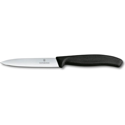 Victorinox Нож за зеленчуци 10 см, черен, пластмаса, Victorinox (VN67703)