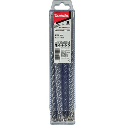 Sada vrtákov NEMESIS II SDS-PLUS 4-brit Ø14 x 215 mm, 10 ks MAKITA E-14875