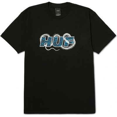 HUF COBRA t-shirt BLACK