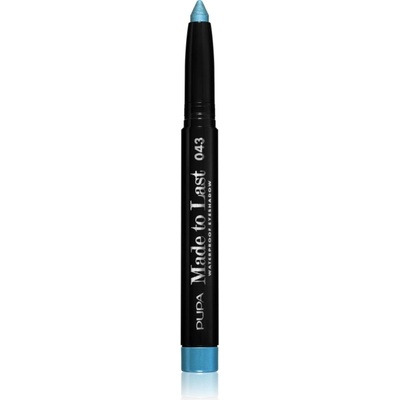 PUPA Made to Last дълготрайни сенки за очи в молив водоустойчиви цвят 043 Sky Blue 1.4 гр