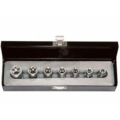 FORCE Вложки 1/2" Е (Е10-Е12-Е14-Е16-Е18-Е20-Е24) комплект 7 бр. jn66326 force 4071 (jn66326)