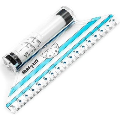 Drapas rolovací pravítko 160 mm 7656