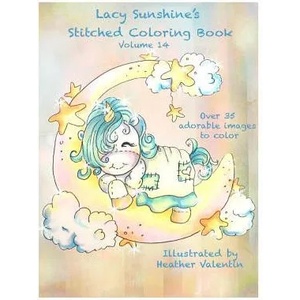 Lacy Sunshine's Stitched Coloring Book Volume 14 | Heather Valentin (2016)