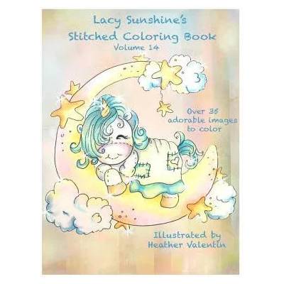 Lacy Sunshine's Stitched Coloring Book Volume 14 | Heather Valentin