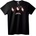 NOONEBRAND Тениска Baby Metal Лисича Маска - 7XL, Black