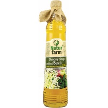 NaturFarm Sirup květ bezu 33% 0,7 l