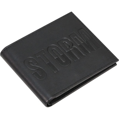 PLUTUS EMBOSSED WALLET BLACK STORM