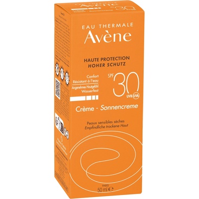 Avène Sun Слънцезащитен крем за лице, SPF30, 50 ml