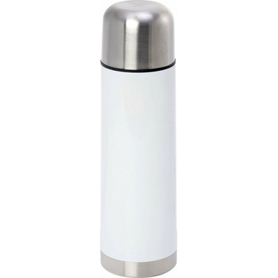 AveTech Termoska s bílou tiskovou plochou a kovovým víčkem 750 ml