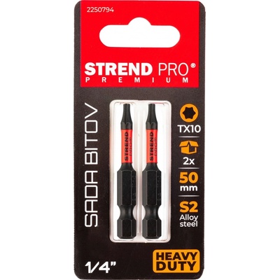 Bit Strend Pro Premium Torx, T 10, bal. 2 ks