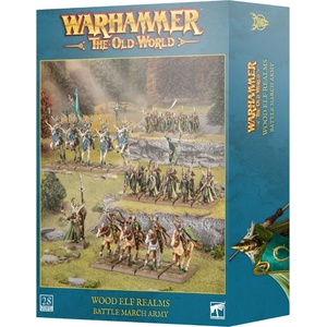 Games Workshop Wood Elf Realms: Battle March Army (13-110)