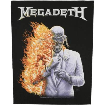 velká nášivka MEGADETH - MEGADETH - RAZAMATAZ - BP1358