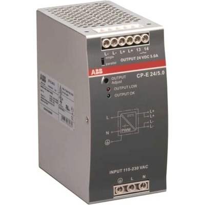 1SVR427034R0000 CP-E 24/5 Napájecí zdroj 24V DC/5A, 115-230V AC, ABB
