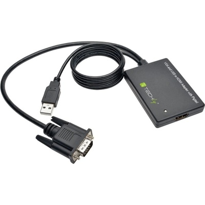 TECHLY IDATA HDMI-VGA3 HDMI към SVGA+USB адаптер (IDATA HDMI-VGA3)