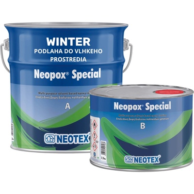 NEOTEX Neopox Špecial Winter - epoxidový podlahový náter Balenie: 10 kg, Farba: RAL 7040