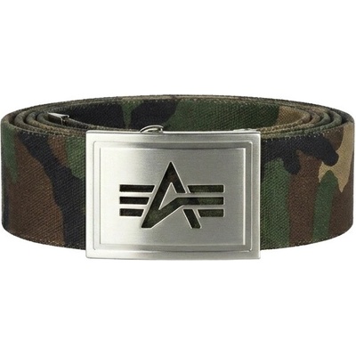 Alpha Industries opasek Heavy Duty Logo Belt desert camo 91 small