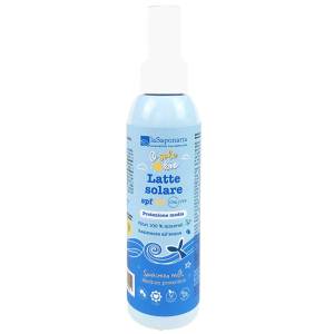 La Saponaria Latte Solare, слънцезащитен лосион SPF 20, ОРГАНИЧЕН, 125 мл
