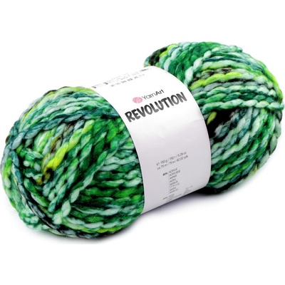 Pletací příze Revolution 150 g Varianta: 3 (1602) zelená pastelová, Balení: 1 ks 54498/136396/251468