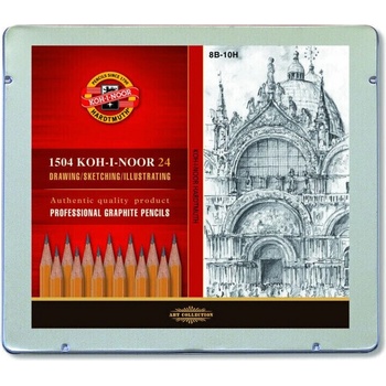 Koh-i-Noor 1504 24ks 8B - 10H