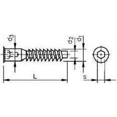 konfirmát 5.0x40 BÍLÝ ZINEK zápustná hlava – Hledejceny.cz