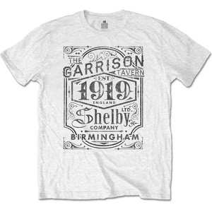 Peaky Blinders Garrison Pub Тениска с къс ръкав White L (PEAKTS12MW03)