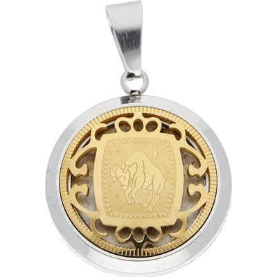 Miranda Přívěsek se znamením zvěrokruhu 3057 Golden Znamení zvěrokruhu Býk