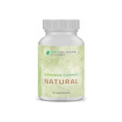 Via Organika Moringa caribic NATURAL 60 kapsúl