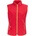Miso Елек Miso Women's Stand Collar Full Zip Hip Length Gilet - Red