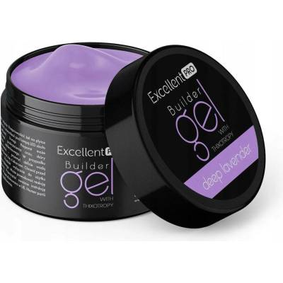 Excellent Pro Thixo stavební gel Led Uv Deep Lavender 50 g
