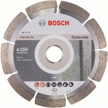 Bosch diamantový kotouč na beton Standard for Concrete 150 x 22,23 x 2 x 10 mm