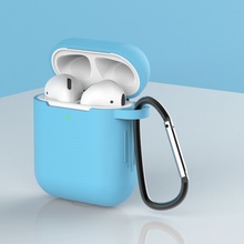 Enem Jednobarevný obal na Airpods 1/2 - s karabinou APP1OAIR047