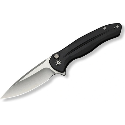 Civivi Button Lock Kitefin C24091-1 14C28N Black Aluminum