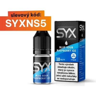 SYX Blue Sour Raspberry Ice 10 ml 20 mg