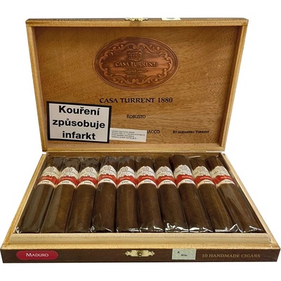 Casa Turrent 1880 Maduro Robusto 10 ks