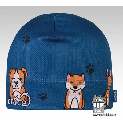 Dráče chlapčenská čiapka Bruno 051 modrá