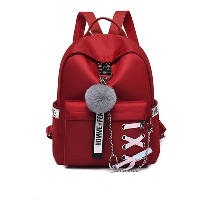 Червена или черна училищна раница - Rio Branco | Стилни дамски раници