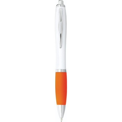 POLLYFLAME Химикалка PF Nash, бяла/оранжева (26947-А-БЯЛ/ОРАНЖ)