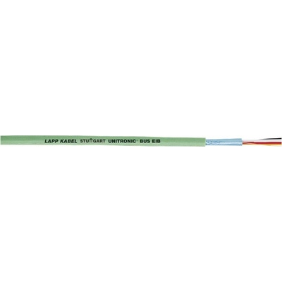 Lapp 2170240/1000 sběrnicový kabel BUS 2 x 2 x 0.8 mm² + 0 2 x 0.8 mm² zelená 1000 m